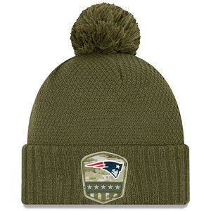 New England Patriots Women's Salute to Service Beanie NEW